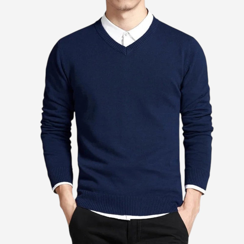 Classic Fit Crew Neck Pullover