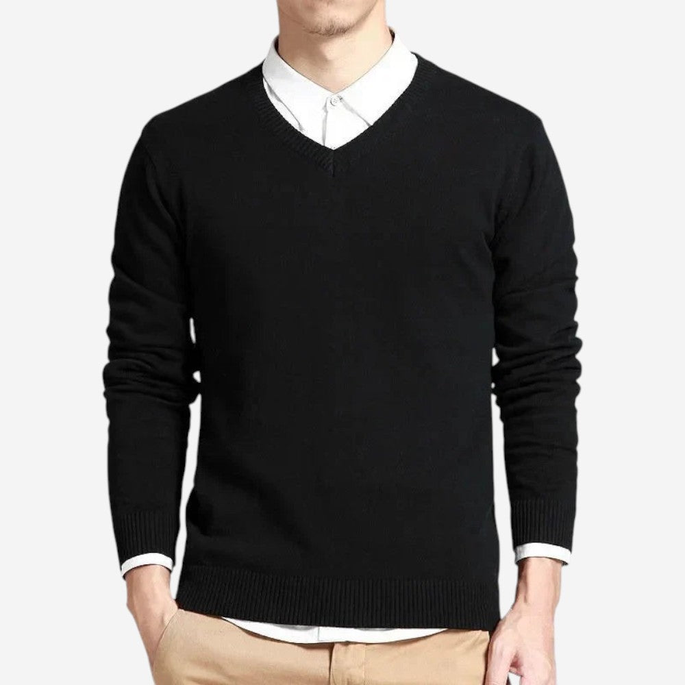 Classic Fit Crew Neck Pullover