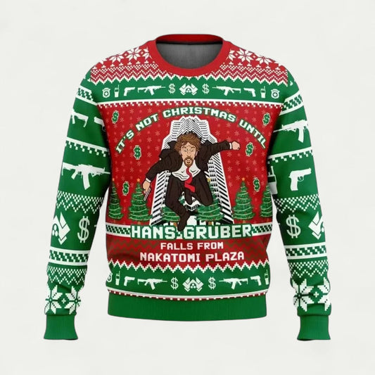 Men's Fun Holiday Crew Neck Sweater - OutfitLondon