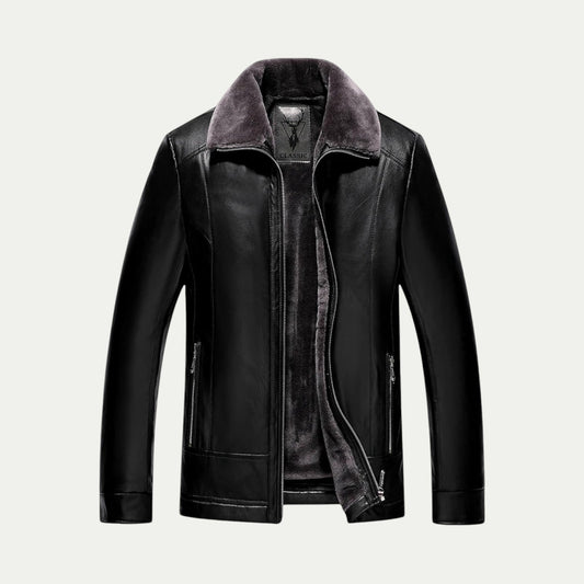 Men's Vintage Brown Biker Leather Jacket - OutfitLondon
