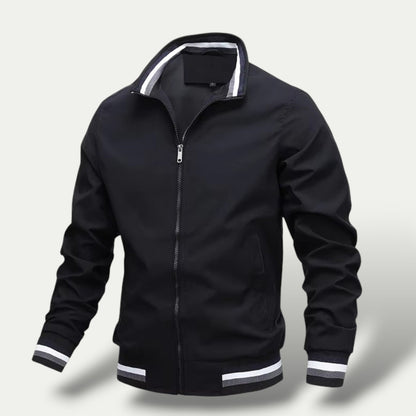 Men's Slim Fit Athletic Bomber Jacket