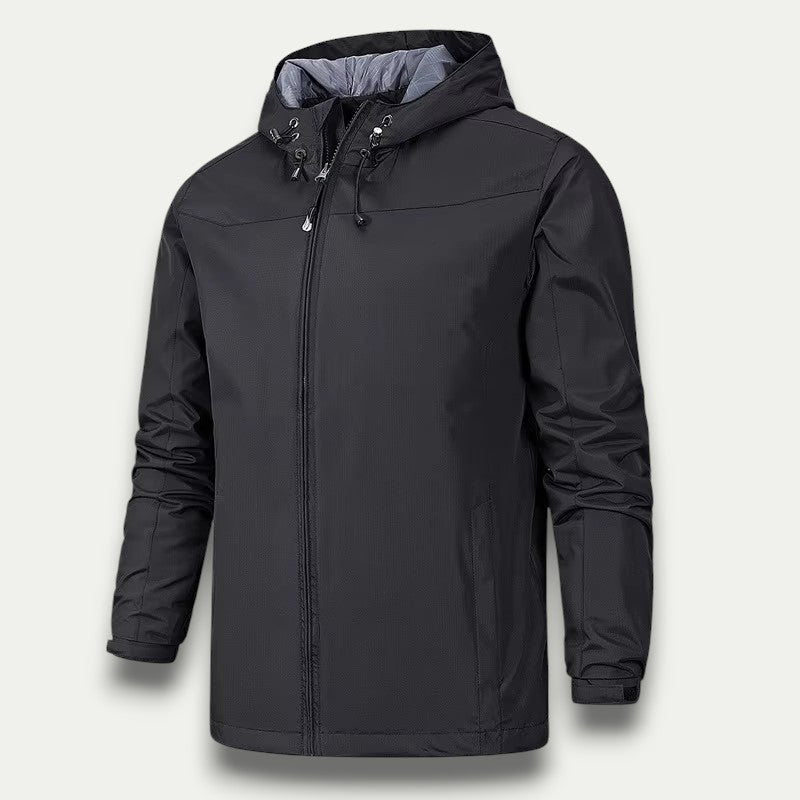 Slim Waterproof Hooded Sports Jacket