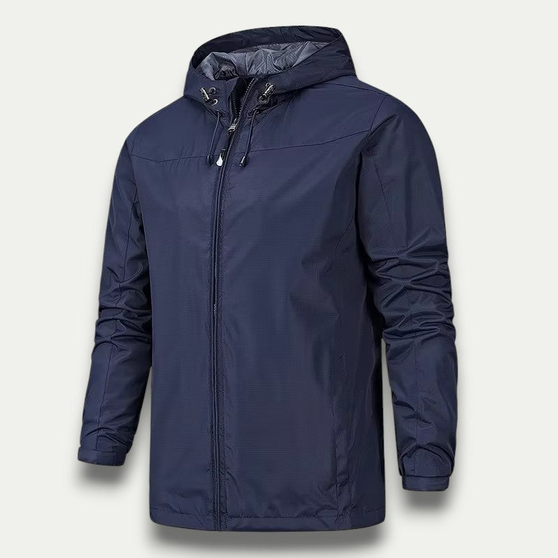 Slim Waterproof Hooded Sports Jacket