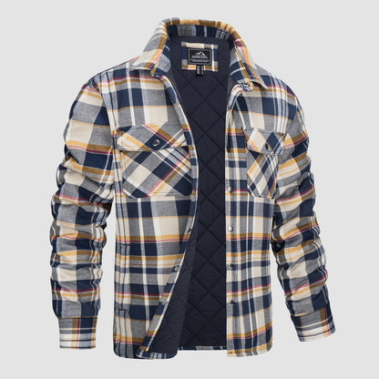 Cozy Flannel Insulated Mens Shirt