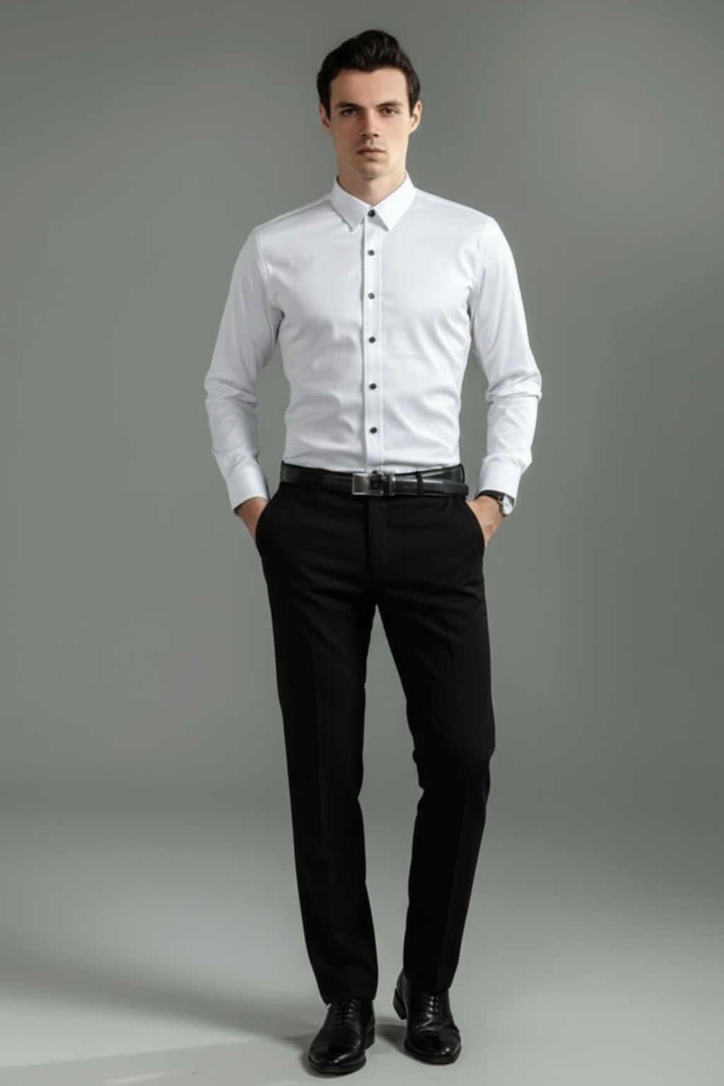 Classic Formal Office Shirt - OutfitLondon