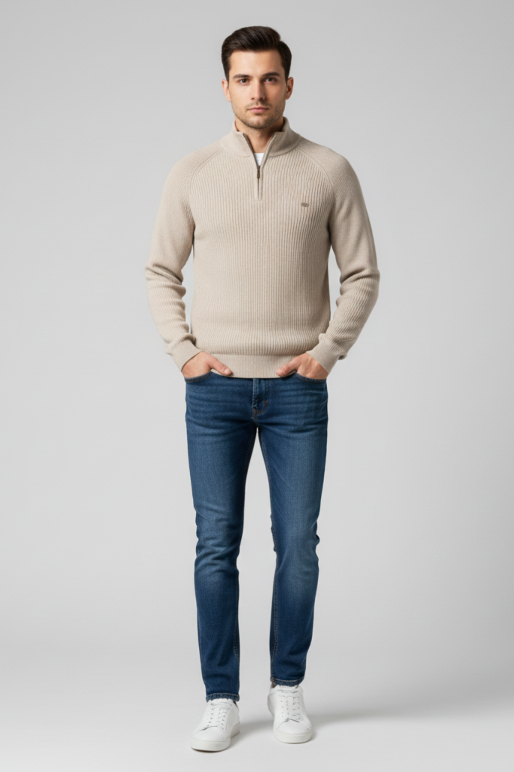 Regular Fit Crew Neck Sweater