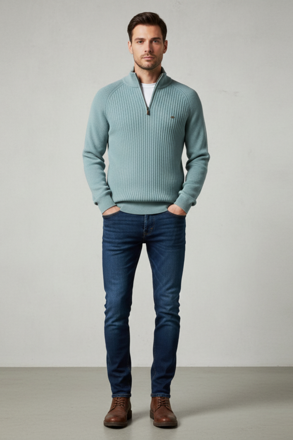 Regular Fit Crew Neck Sweater