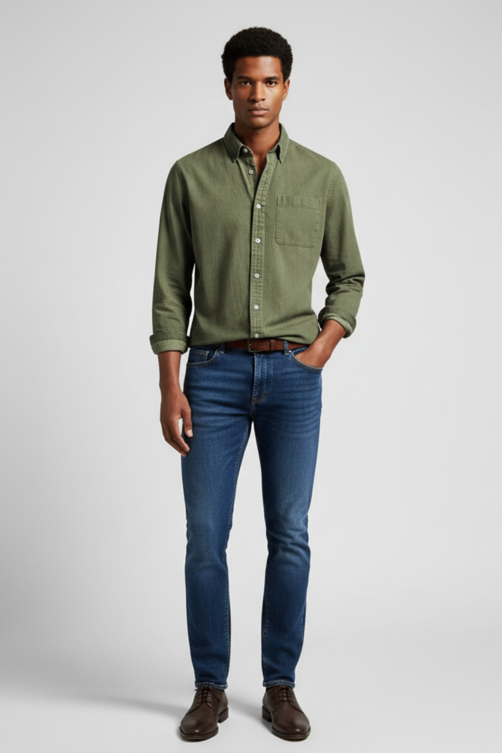 Classic Fit Casual Dress Shirt - OutfitLondon