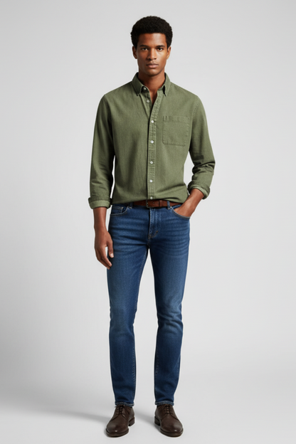 Classic Fit Casual Dress Shirt - OutfitLondon