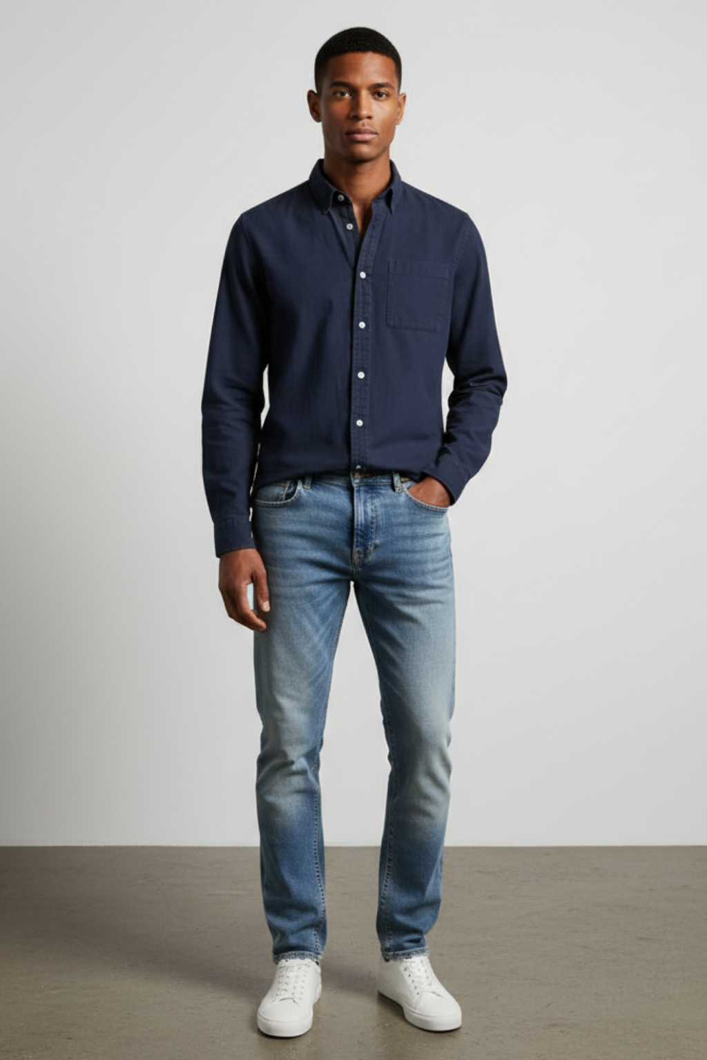 Classic Fit Casual Dress Shirt