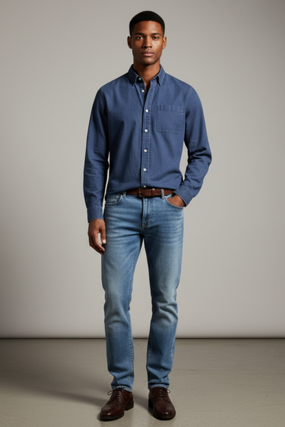 Classic Fit Casual Dress Shirt