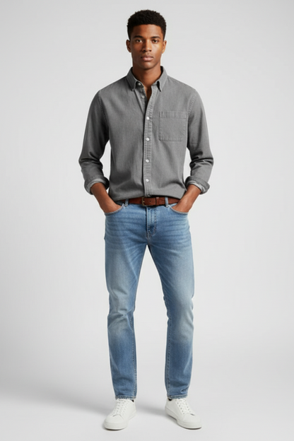 Classic Fit Casual Dress Shirt