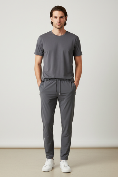 Comfortable Relaxed Fit Men's Trousers - OutfitLondon