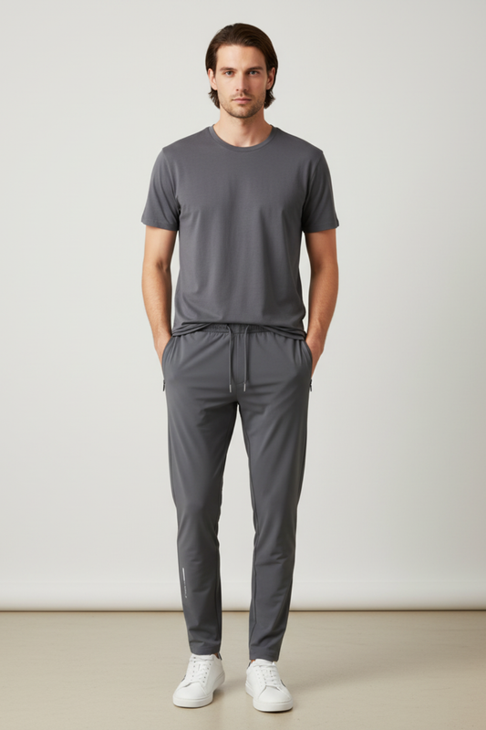 Comfortable Relaxed Fit Men's Trousers - OutfitLondon