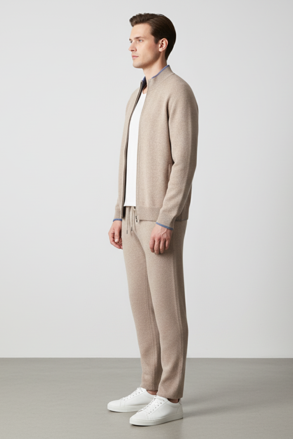 Soft Men's Wool Sleepwear Set