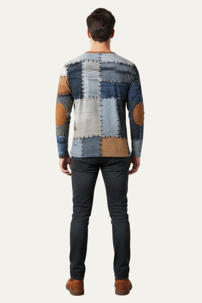 Stylish Graphic Long Sleeve Casual Shirt