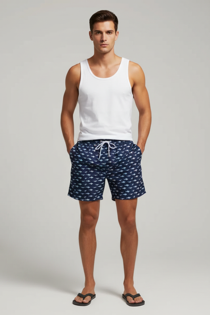 Colorful Mens Beach Swim Shorts - OutfitLondon