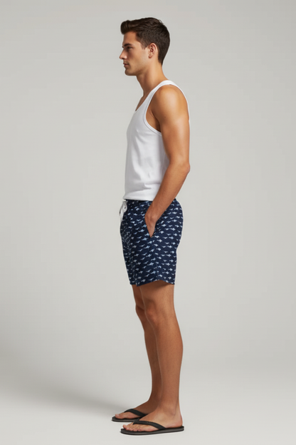 Colorful Mens Beach Swim Shorts