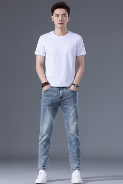 Men's Skinny Low Rise Jeans