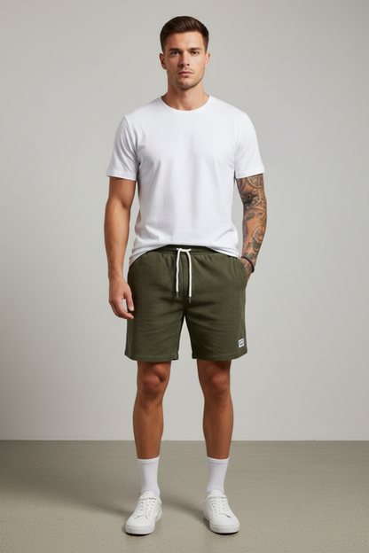 Lightweight Khaki Summer Shorts