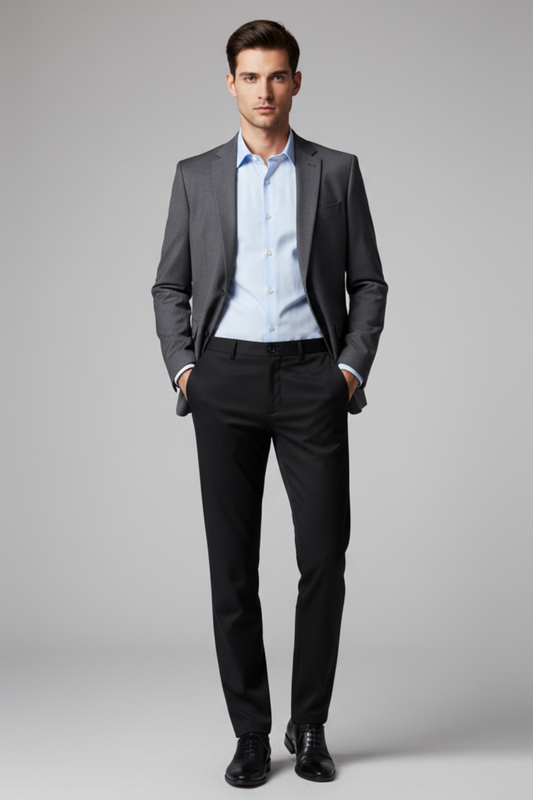 Lightweight Slim Fit Summer Pants - OutfitLondon