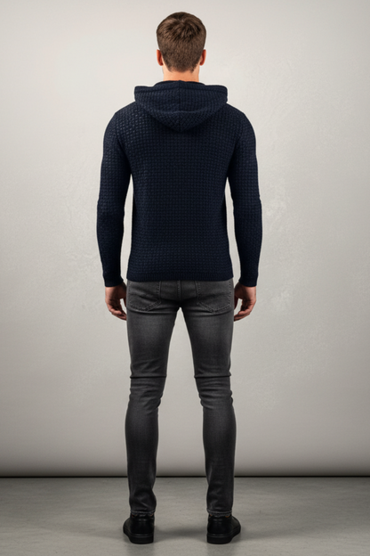 Men's Fitted Crew Neck Sweatshirt