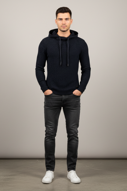 Men's Fitted Crew Neck Sweatshirt - OutfitLondon