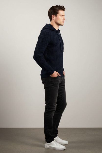 Men's Fitted Crew Neck Sweatshirt