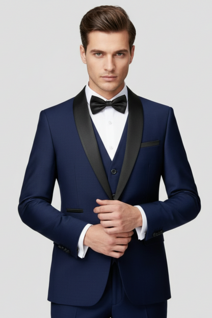 Formal Black 3 Piece Suit