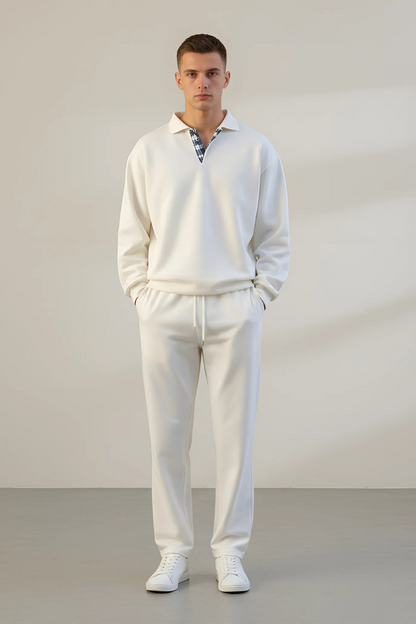 Classic Crew Neck Pullover Sweatshirt