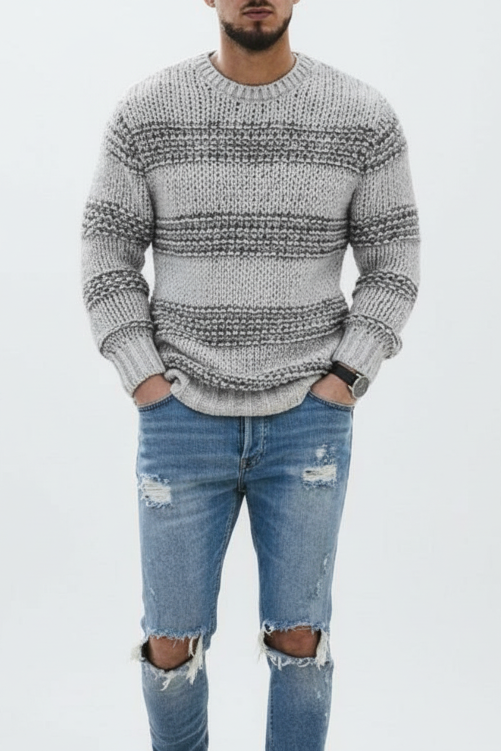 Classic Warm Crew Neck Sweater