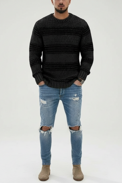 Classic Warm Crew Neck Sweater