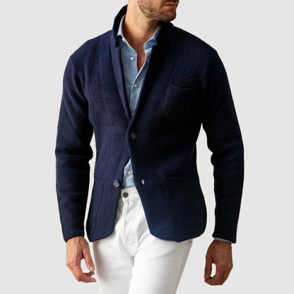 Relaxed Fit Men's Blazer Jacket