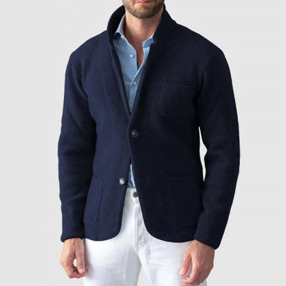 Relaxed Fit Men's Blazer Jacket