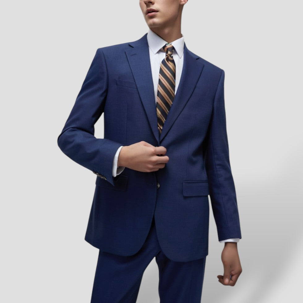 Men's Slim Fit Two Button Blazer - OutfitLondon