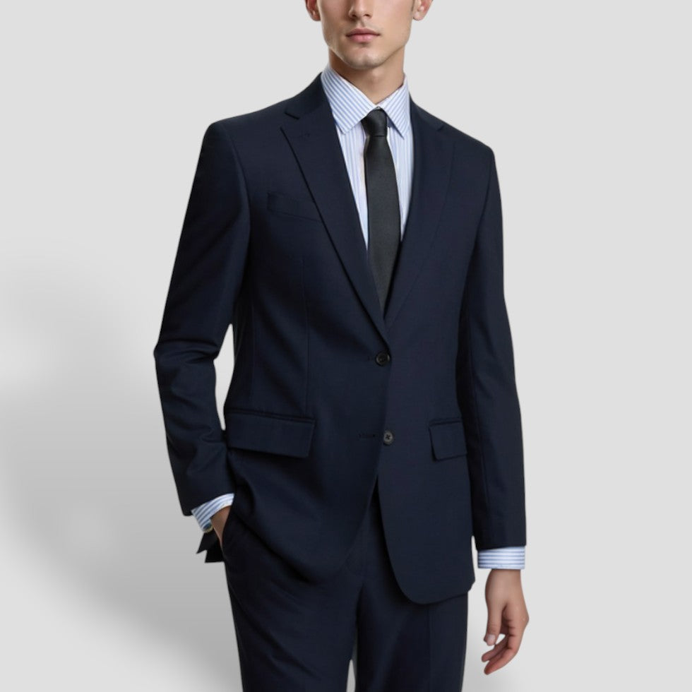 Men's Slim Fit Two Button Blazer