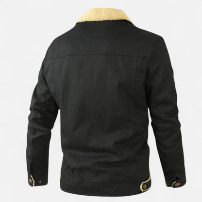 Warm Fleece Lined Bomber Jacket