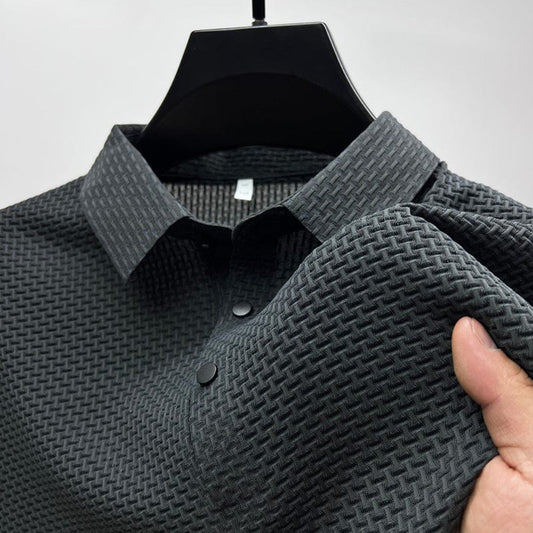 Men's Breathable Casual Polo T Shirt - OutfitLondon