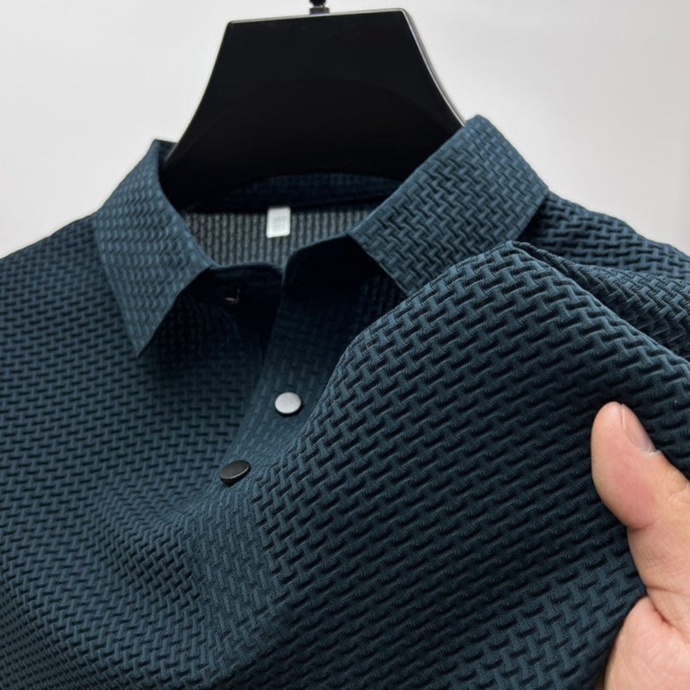 Men's Breathable Casual Polo T Shirt