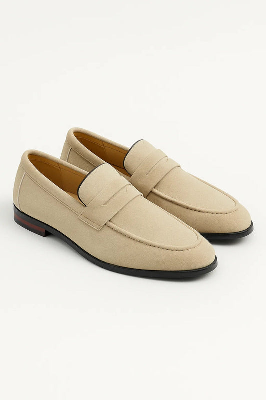 Men's Elegant Leather Penny Loafers