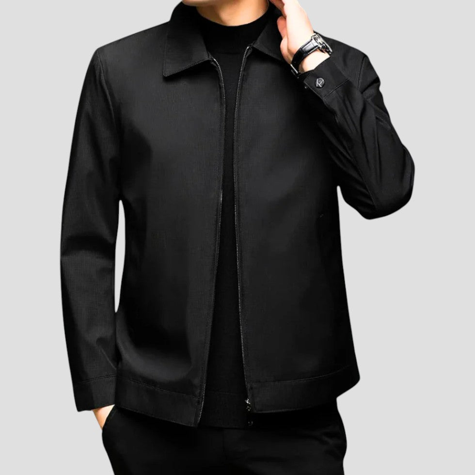 Slim Fit Waterproof Zip Up Jacket - OutfitLondon