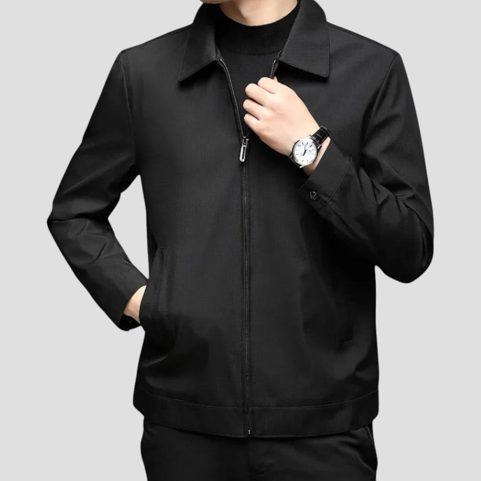 Slim Fit Waterproof Zip Up Jacket