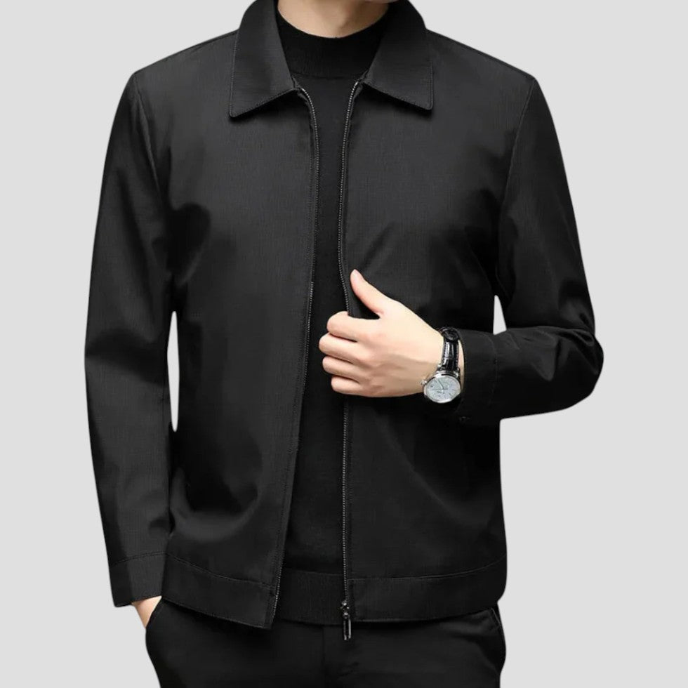 Slim Fit Waterproof Zip Up Jacket