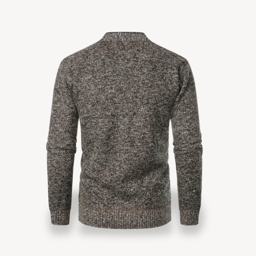 Classic Mens Open Front Sweater
