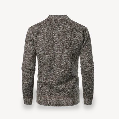 Classic Mens Open Front Sweater