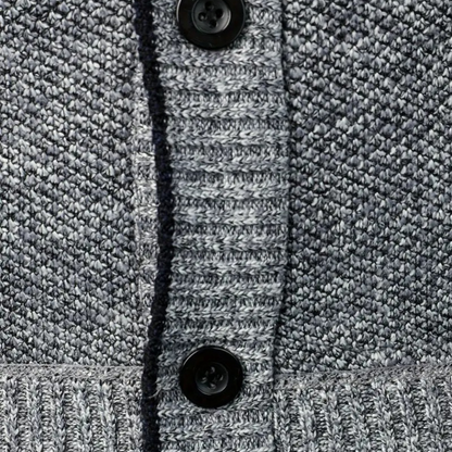 Classic Mens Open Front Sweater
