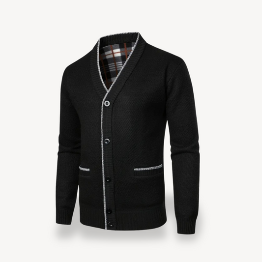Classic Mens Open Front Sweater - OutfitLondon