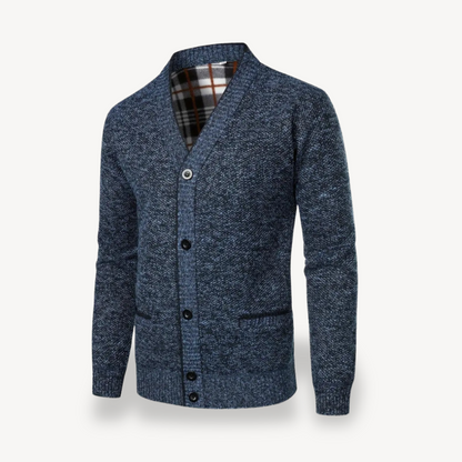 Classic Mens Open Front Sweater