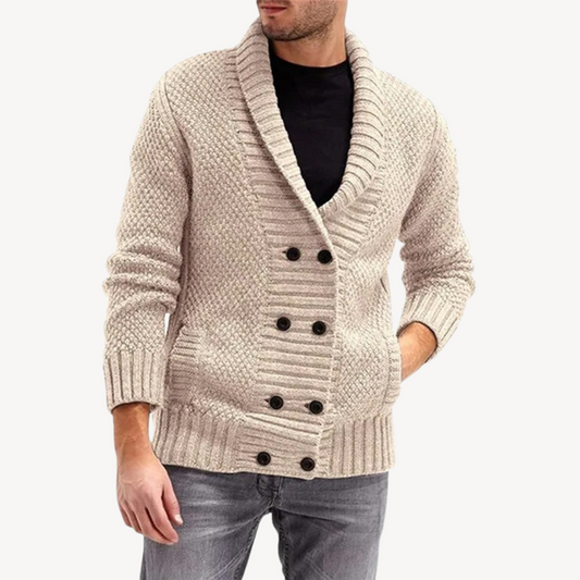Soft Mens Cable Knit Sweater - OutfitLondon