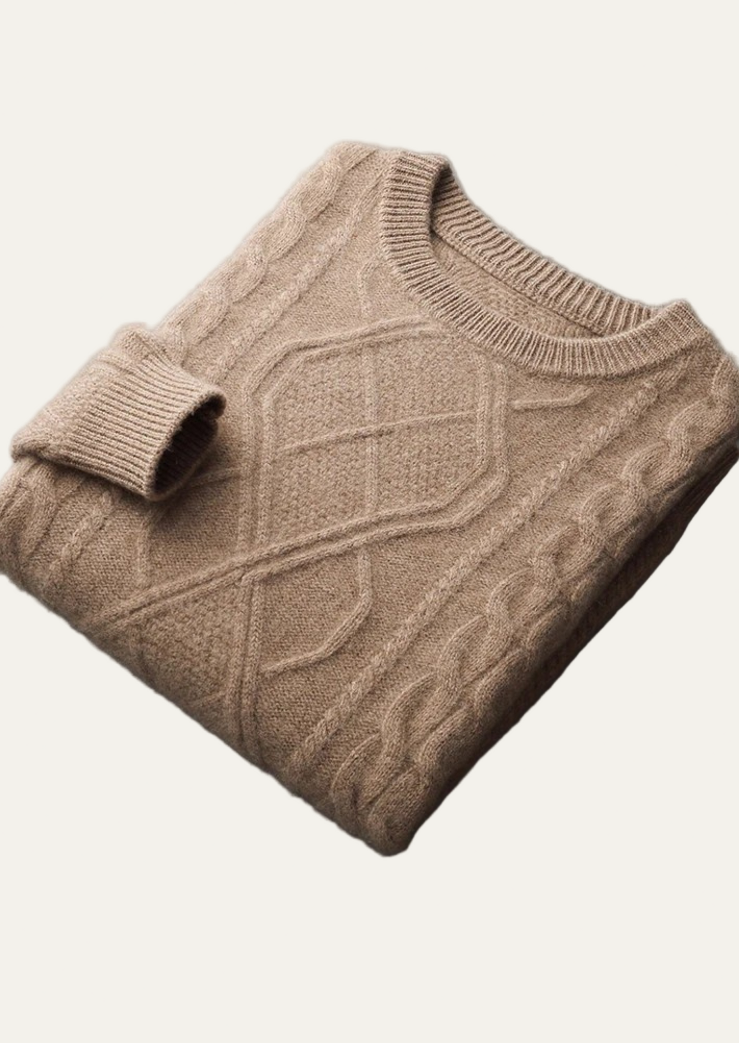 Cozy Classic Knit Crew Neck Sweater